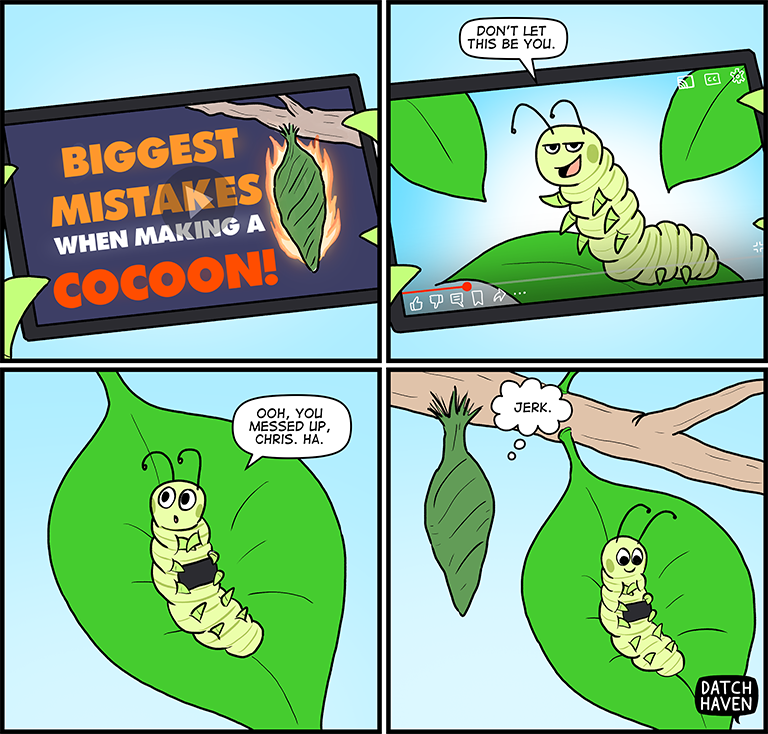 license comic (#023) • ‟Cocoon”