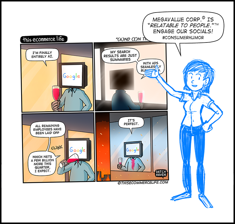 license comic (#014) • ‟(A)nd (I)n the end…”