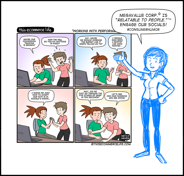 license comic (#029) • ‟Working with Performance Max”