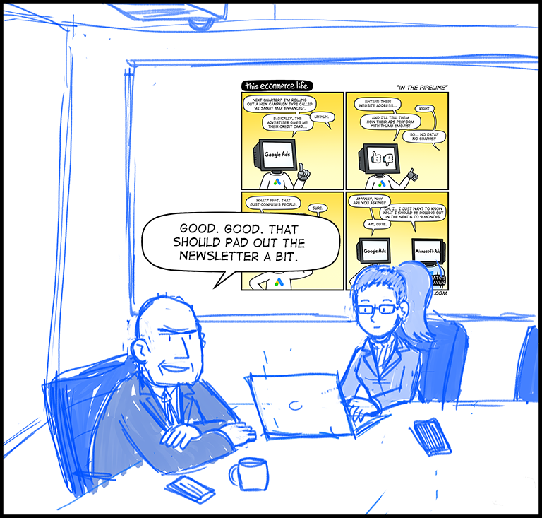 license comic (#001) • ‟In the pipeline”