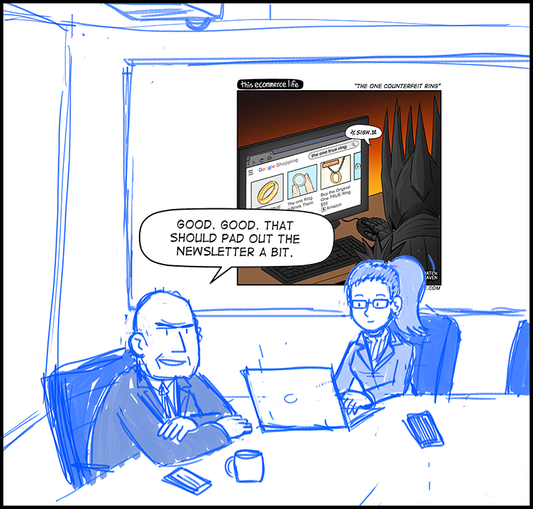 license comic (#013) • ‟The one counterfeit ring”