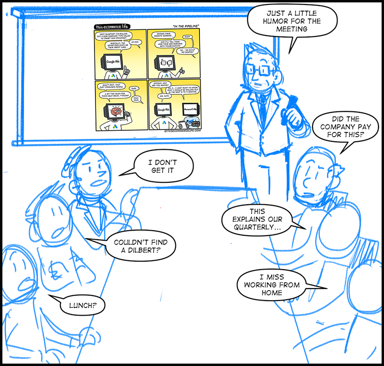 license comic (#001) • ‟In the pipeline”