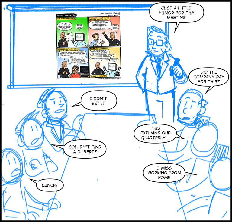 license comic (#006) • ‟Why Google search sucks now”