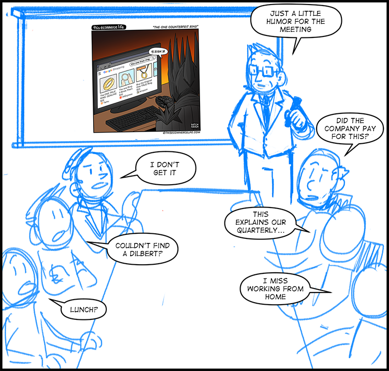 license comic (#013) • ‟The one counterfeit ring”