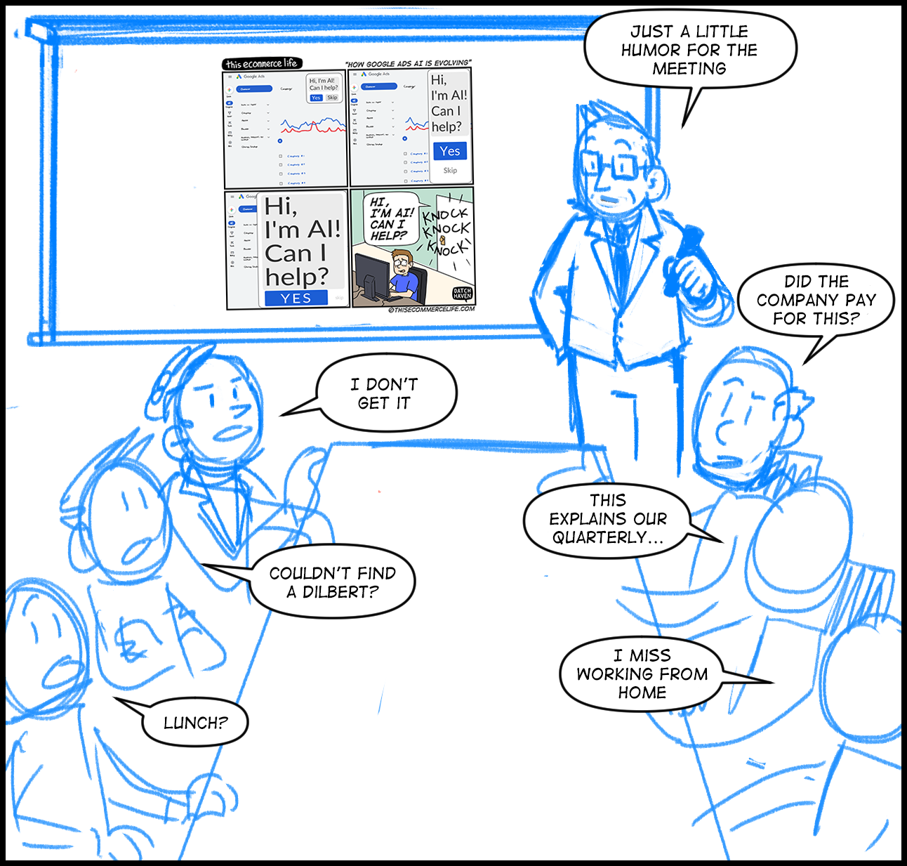 license comic (#018) • ‟How Google Ads AI is evolving”