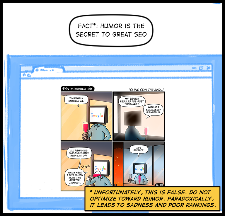 license comic (#014) • ‟(A)nd (I)n the end…”