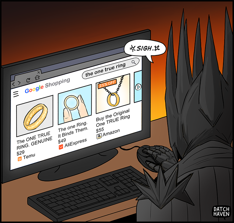license comic (#013) • ‟The one counterfeit ring”