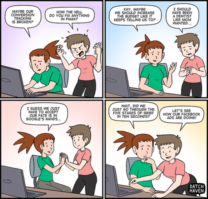 license comic (#029) • ‟Working with Performance Max”