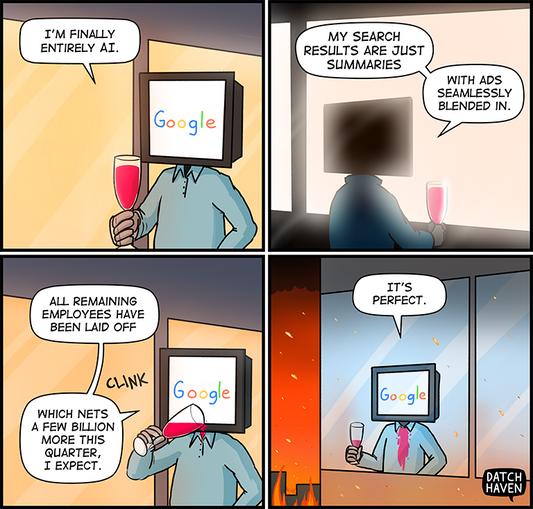 license comic (#014) • ‟(A)nd (I)n the end…”