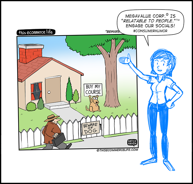 license comic (#007) • ‟Beware of dog”