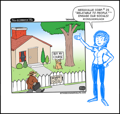 license comic (#007) • ‟Beware of dog”