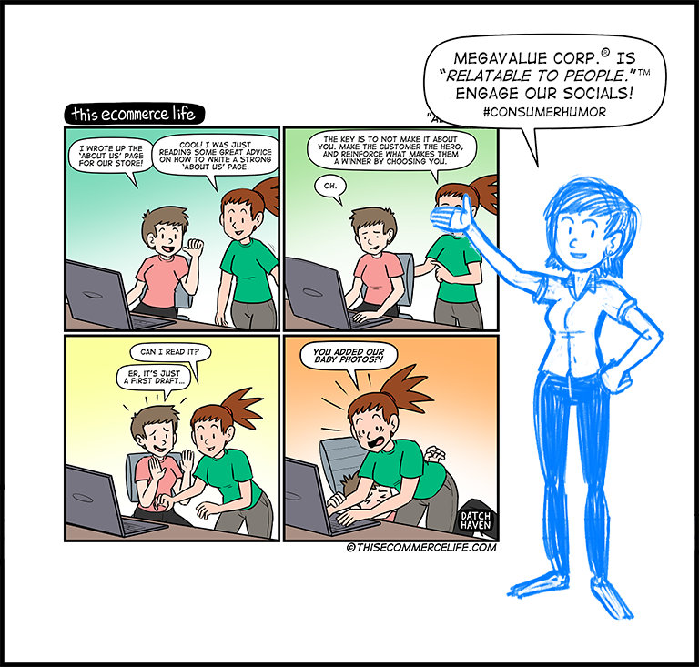 license comic (#022) • ‟About us”