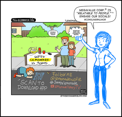 license comic (#030) • ‟Lemonade hustle”