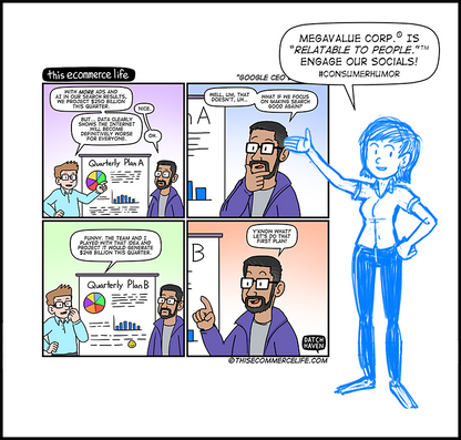 license comic (#036) • ‟Google CEO decisions”