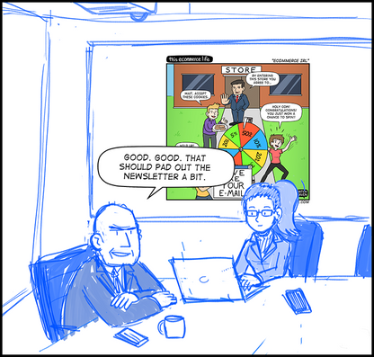 license comic (#012) • ‟eCommerce IRL”