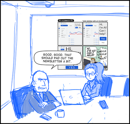 license comic (#018) • ‟How Google Ads AI is evolving”