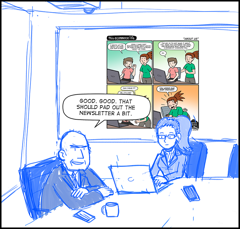license comic (#022) • ‟About us”