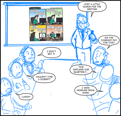 license comic (#002) • ‟Optimizing Google Ads”