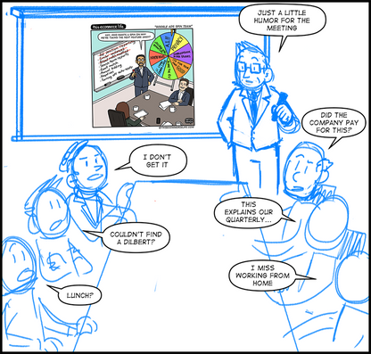 license comic (#004) • ‟Google Ads spin team”