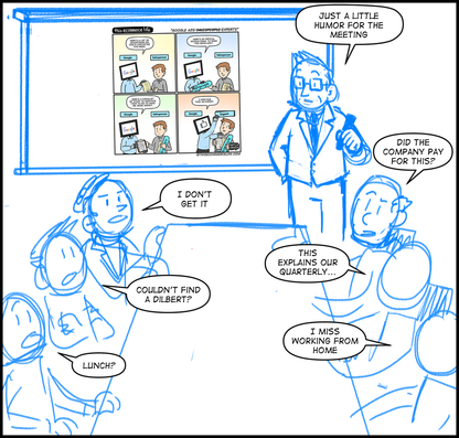 license comic (#035) • ‟Google Ads salespersons experts”