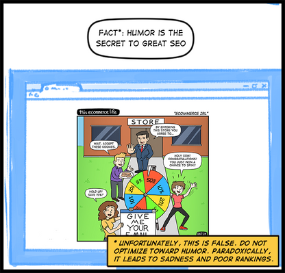license comic (#012) • ‟eCommerce IRL”