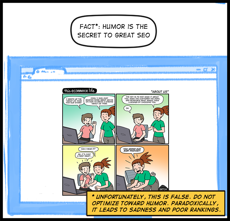 license comic (#022) • ‟About us”