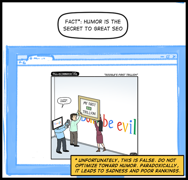 license comic (#032) • ‟Google's first trillion”