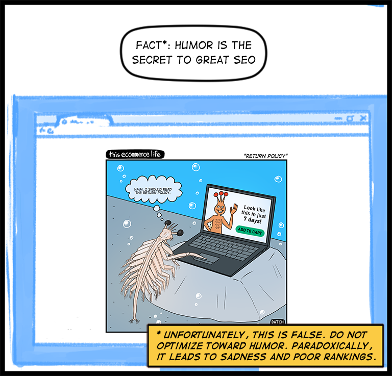 license comic (#037) • ‟Return policy”