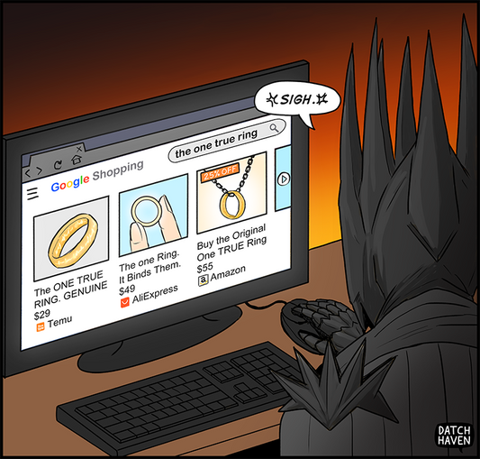 license comic (#013) • ‟The one counterfeit ring”