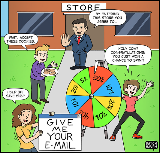 license comic (#012) • ‟eCommerce IRL”